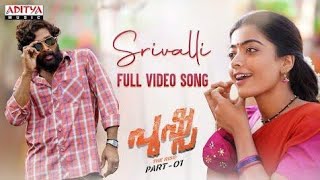 Srivalli Song  lyricsvideo  Pusha [upl. by Lorimer]