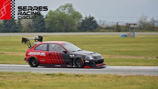 Serres Racing Circuit Civic EK K20 12487 [upl. by Morez]