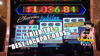 I tried the best jackpot odds tip from CowboySlots  did I hit the Jackpot CherriesJubilee [upl. by Davine607]