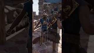 Alexios Loot Spartan Soldiers Helmet Assassins Creed Odyssey gaming shortsfeed shorts [upl. by Nryhtak]