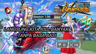 YAMATO V1 LANGSUNG KITA KILL BANYAK PLUS WANGI BANGET DEH CHAR INI😋 ONE PIECE BOUNTY RUSH [upl. by Oirramed]