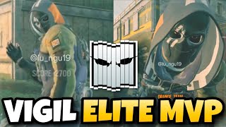 INGAME VIGIL ELITE SKIN LEAKED MVP ANIMATION Rainbow Six Siege Operation Crystal Guard [upl. by Giuseppe51]