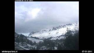 Lenzerheide  Valbella Lenzerheide webcam time lapse 20102011 [upl. by Ahsirk451]