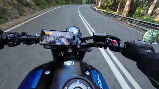 2019 Yamaha XSR900 POV Raw [upl. by Adnaluy]