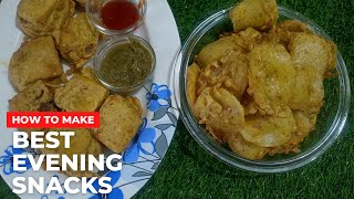 HOW TO MAKE THE BESTEASY EVENING SNACKS ZAYKA KA KHAZANA [upl. by Fanestil]