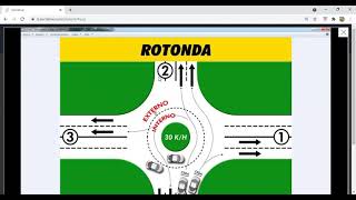 Examen Teórico COSEVI Manual del Conductor Capítulo 7 Las Rotondas [upl. by Kerek]