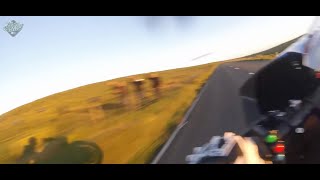 AMAZING 200 MPH Motorcycle through the streets of Isle of Man UK MUST WATCH  Peter Hickman [upl. by Attenaej995]