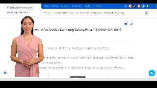 Repair Firmware Galaxy Watch 5 44mm SMR910 [upl. by Ybsorc]