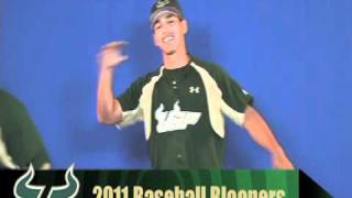 USF BASEBALL Blooper Real of Video Shoot [upl. by Enetsirhc95]