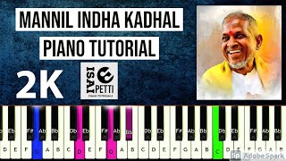 Mannil Indha Kadhal  Piano Notes  Ilayaraja  Isai Petti [upl. by Reni]