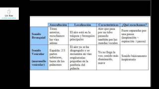 Ruidos Respiratorios normales Explicacion  Auscultacion Semiologia [upl. by Gnouhp]