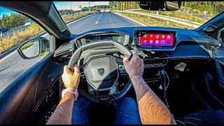 NEW Peugeot 208 GT 2025  12 hybrid 136 hp  POV Test Drive [upl. by Cheri315]