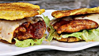 The BEST Chicken Plantain Sandwich [upl. by Atoel789]