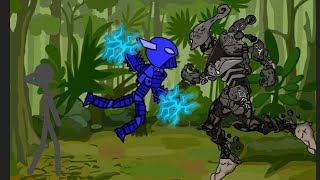 stickman vs giant golem 2 part [upl. by Whitehouse]