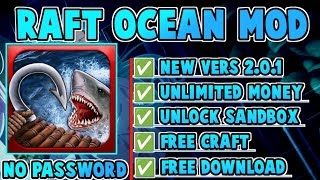 RAFT SURVIVAL OCEAN NOMAD MOD APK TERBARU 2024 NO PASSWORD [upl. by Htebilil]