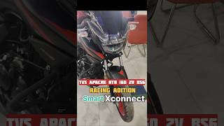 TVS Apache RTR 160 2v bs6 racing Edition Smart Xconnectdiwali diwalispecial apachertr shorts [upl. by Oiramd]