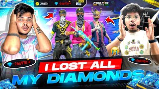 Unluckiest Player Of Free Fire Lost All His Diamonds In Luck Royale😭💎 200000  Garena Free Fire [upl. by Ardnasak]