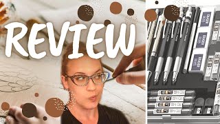 NicPro Pencil Set Review PLUS DRAWING SAMPLE [upl. by Aronael]