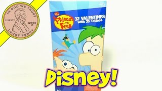 Phineas and Ferb Valentines and Temporary Tattoo Card SetWhatcha Doin [upl. by Placeeda72]