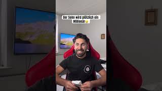 Die Reaktion am Ende😱 shorts emotional [upl. by Suchta957]