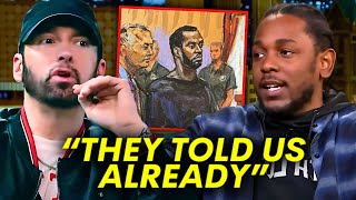 Eminem amp Kendrick Lamar SIT DOWN On Diddy  Interview Goes Viral [upl. by Sanfred]