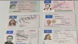 EU unveils standard European driving licences [upl. by Emeline]