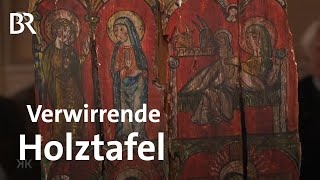 Szenen aus dem Leben Jesu rustikale Holztafel  Kunst  Krempel  BR [upl. by Ahsiei259]