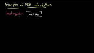 PDE 1  Introduction [upl. by Franzoni]