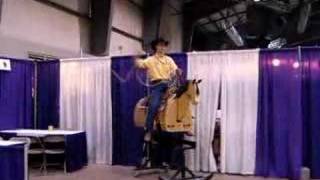 Mechanical Horse Roping demo [upl. by Enirhtac861]