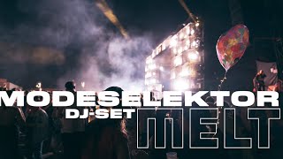 Modeselektor  DJSet at Melt Festival 2016 [upl. by Kciredec]