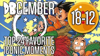 DBcember Top Iconic Moments in Dragonball 1812 [upl. by Enilaf]