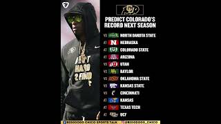 Colorado’s 2024 Schedule  BiggDoggRadio [upl. by Atirac]