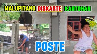 PALITADA SA POSTE KANTOHAN BAHAY NI MORA LITAW NA ANG GANDA [upl. by O'Callaghan148]