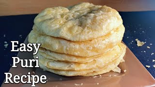 Mauritian Soft Poori Recipe  Recette Ti Puri Mauricien [upl. by Alisun]