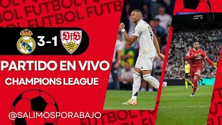 REAL MADRID VS STUTTGART EN DIRECTO ⚽️ ⚽️ ⚪ JUEGA MBAPPE ⚪🚨 CHAMPIONS LEAGUE 🚨 FÚTBOL DE EUROPA [upl. by Yenoh]