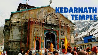 Kedarnath Temple Uttarakhand  केदारनाथ मंदिर  चार धाम यात्रा  Char Dham Yatra [upl. by Kalina]