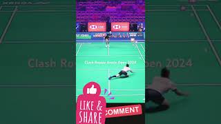 Clash Royale Arctic Open 2024 Powered by Yonex shorts shortsbadminton badmintonlovers [upl. by Alic405]