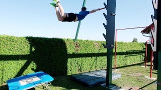 Ninja Warrior Germany Training  Infinity Ninja Zone  Ninja Parkour [upl. by Bailie904]