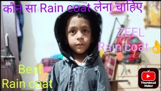 ZEEL Rain coat ll Best Rain coat in India 👰‍♂️⛈️🌧️🌧️ll Unboxing Review 4 July 2024 [upl. by Asenev93]