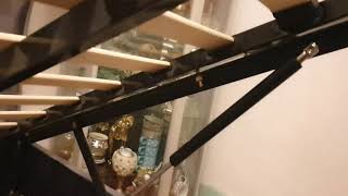 How to assembly Ottoman Bed  Gasket is stuck  leaver dont go down [upl. by Percival]