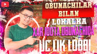 💥 🔴 UCLIK LOBBI XAR 200 LAYKDA 😍 UZB UCHUN GO 💥 [upl. by Jamila]