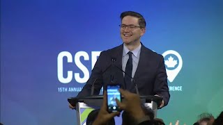 Conservative Leader Pierre Poilievre addresses Canada Strong and Free Networking Conference [upl. by Magner]