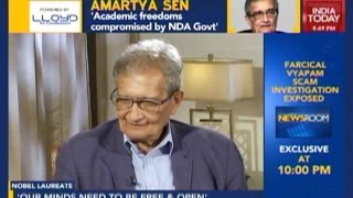 Amartya Sen Opines Modi Govt Not Good For India [upl. by Wickman]