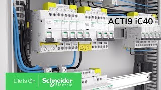 Installazione e Configurazione Quadro Intelligente con Acti9 iC40  Schneider Electric Italia [upl. by Husha]