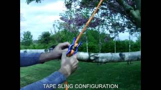 TAPE SLING CONFIGURATION [upl. by Hickie533]