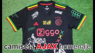 Review CAMISETA AJAX 2122  Homenaje Bob Marley [upl. by Gnel]