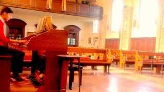 Allegris Miserere for Organ Arr C de Braganca [upl. by Ennairac]