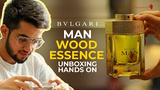 Bvlgari Man Wood Essence Eau De Parfum  Unboxing and Hands On shorts [upl. by Englebert]