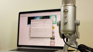 Blue Yeti Microphone  Installation Tutorial [upl. by Hogen]