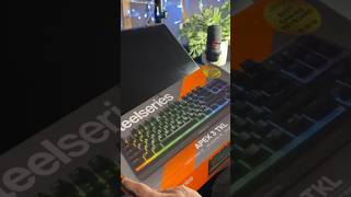 Unboxing Steelseries Apex 3 TKL keyboard [upl. by Aidualk]